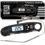 Wodoodporny termometr kuchenny do mięsa z dwiema sondami