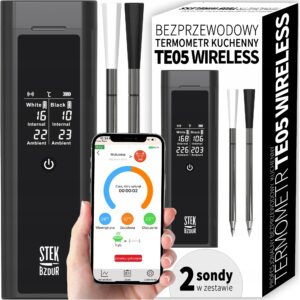 Bezprzewodowy termometr do mięsa Bluetooth 5.3