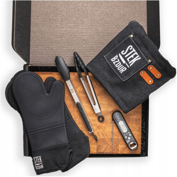 Zestaw prezentowy dla kucharza 5w1 Sklep Stek Bzdur