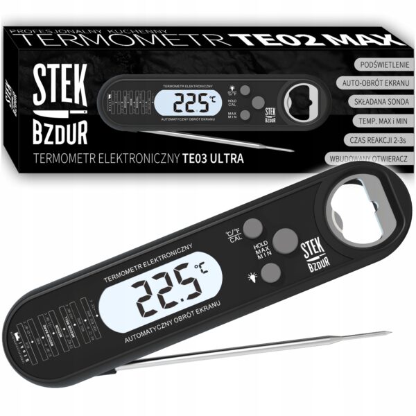 Termometr kuchenny do mięsa cyfrowy