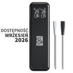 2x Bezprzewodowy Termometr Kuchenny Cyfrowy do Mięsa Steków STEK BZDUR LCD BT