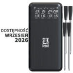 4x  Bezprzewodowy Termometr Kuchenny Cyfrowy do Mięsa Steków STEK BZDUR LCD BT